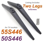 New Tcl 55S446, 50S446 Tv Stand Legs W/screws 68-641020-1ZR6RG/68-642050-1ZR6RG. Fixed Price $26.95.