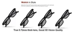 Pairs Theater Glass For Vizio M3D470KDE M3D651SV M3D650SV M3D550SL. Fixed Price $9.99.