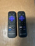Qty 2 Original Hisense Roku Remote Control Compatible W/ All Tvs. Fixed Price $8.09.