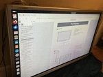 Sharp PN-L802B 80" Widescreen Touch Monitor With Built-in Speakers. Fixed Price $500.00.