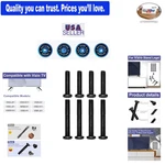Universal Tv Stand Screws Kit For Vizio 32-58 Inch Legs Compatibility. Fixed Price $17.56.