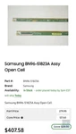 Samsung BN96-51823A Assembly. Fixed Price $89.99.