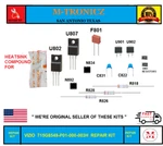 Repair Kit For Sharp 193861 Power Supply / Led Board. Fixed Price $18.99.
