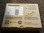 Panasonic TY-42TM6A Plasma Display Bnc Component Video Terminal Board New Stp. Fixed Price $39.99.
